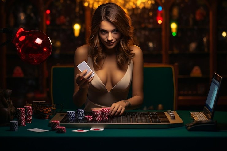 Antarmuka aplikasi hoki888 Poker Indonesia di layar Android